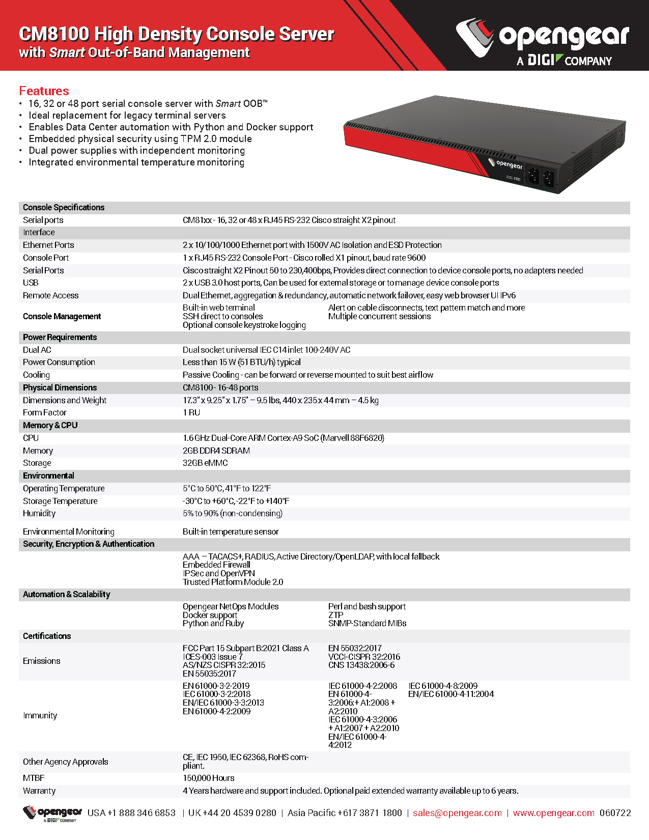CM8100 1G Data Sheet