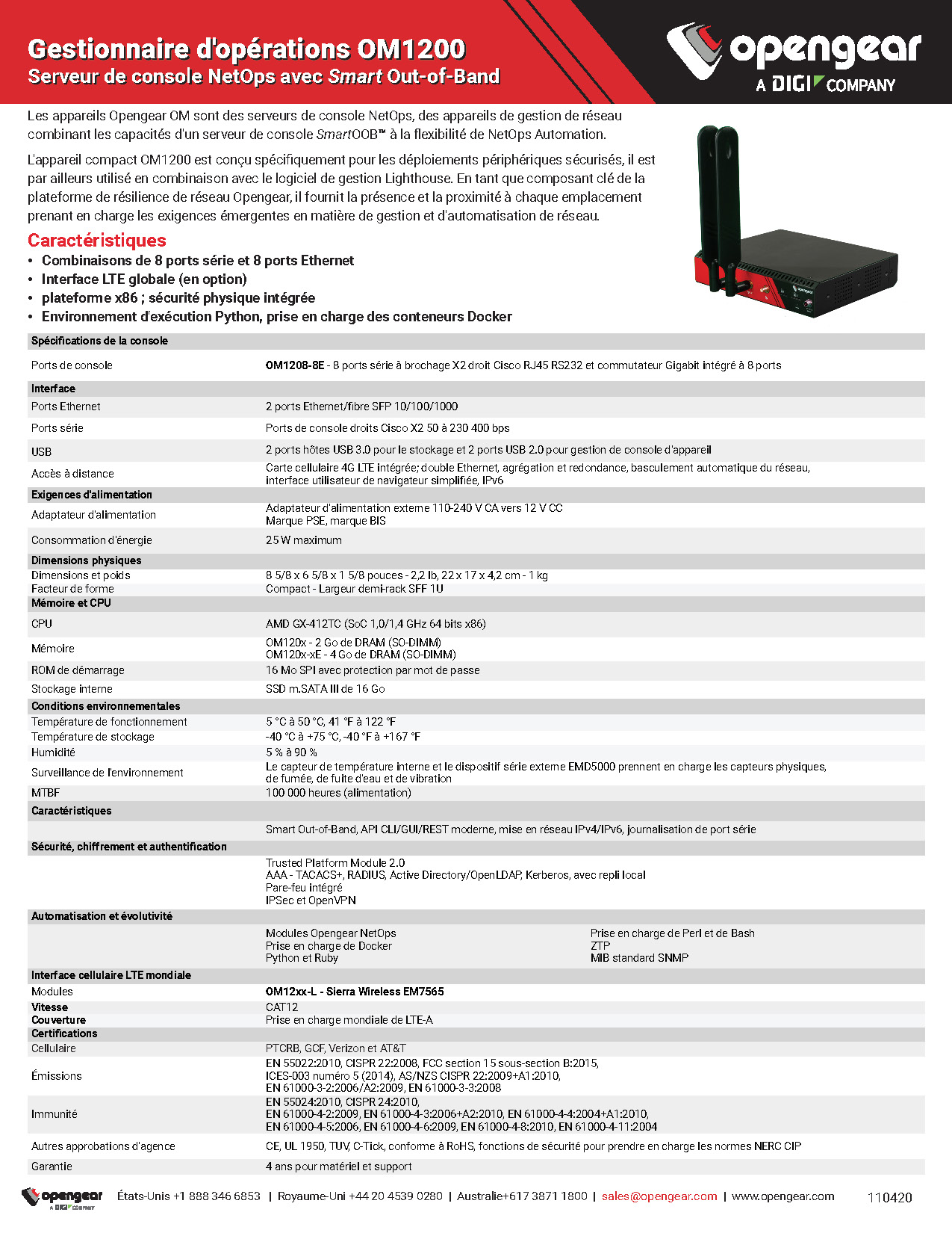 Data Sheet