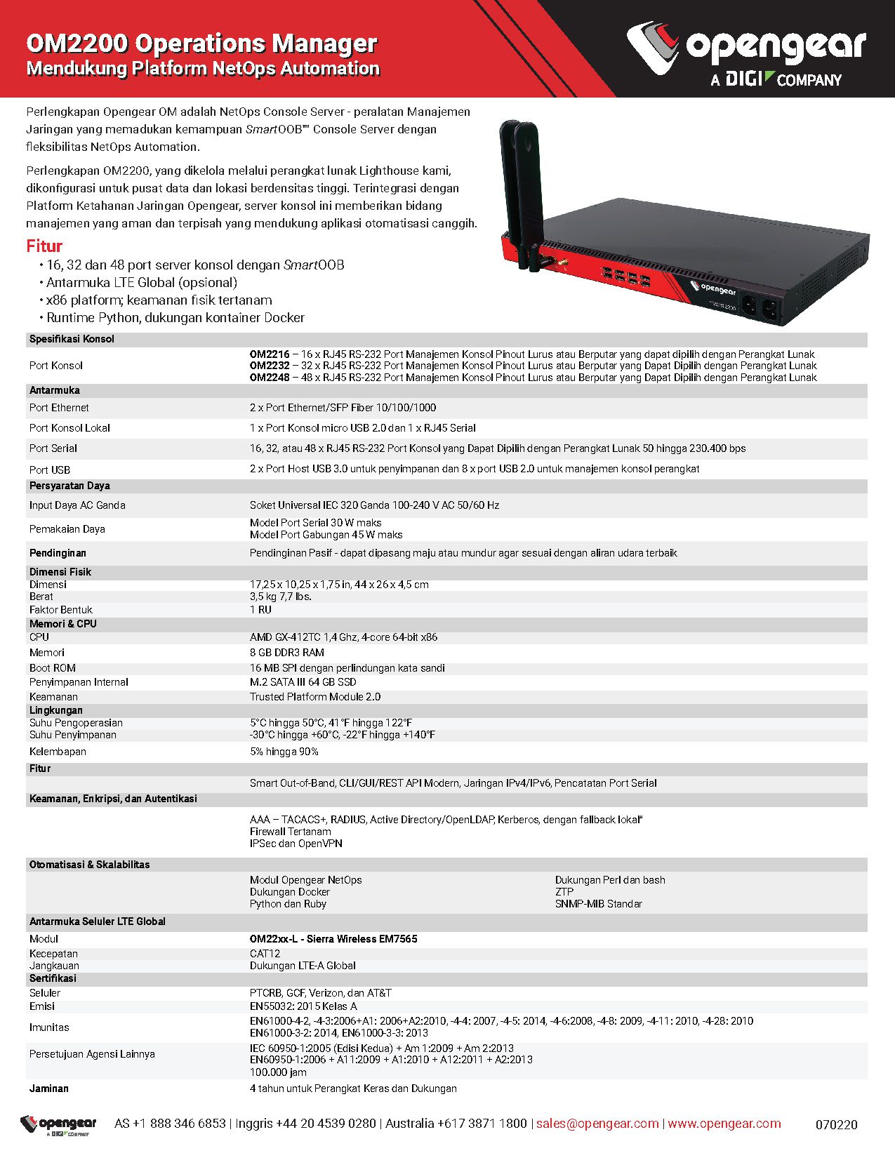 Data Sheet